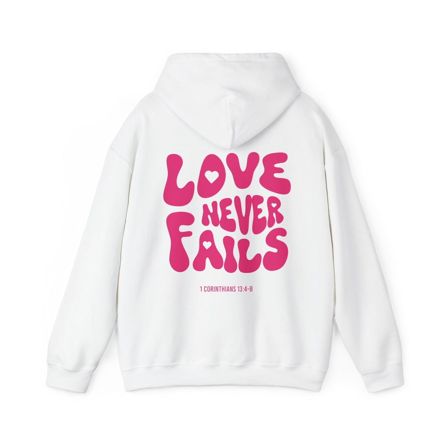 Love Never Fails Regular Hoodie